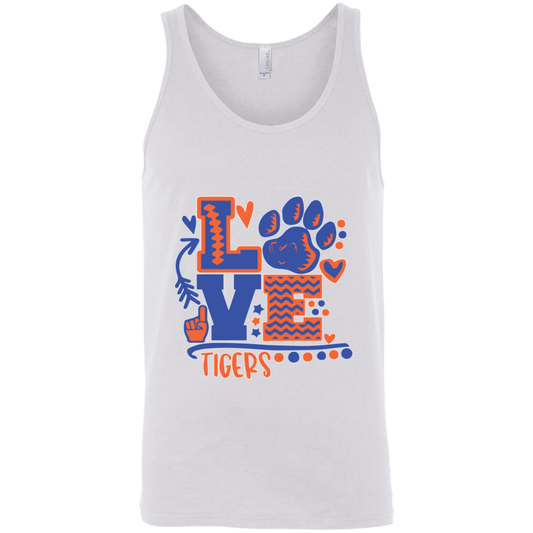 SSU - Love Tigers - Fashion Fitted Unisex Tank