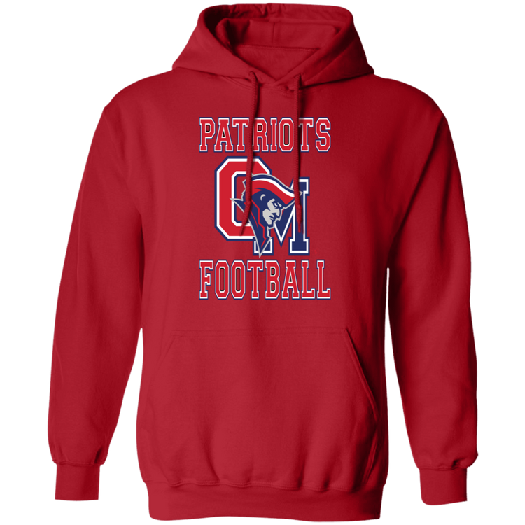 OM Patriots Football - Pullover Hoodie