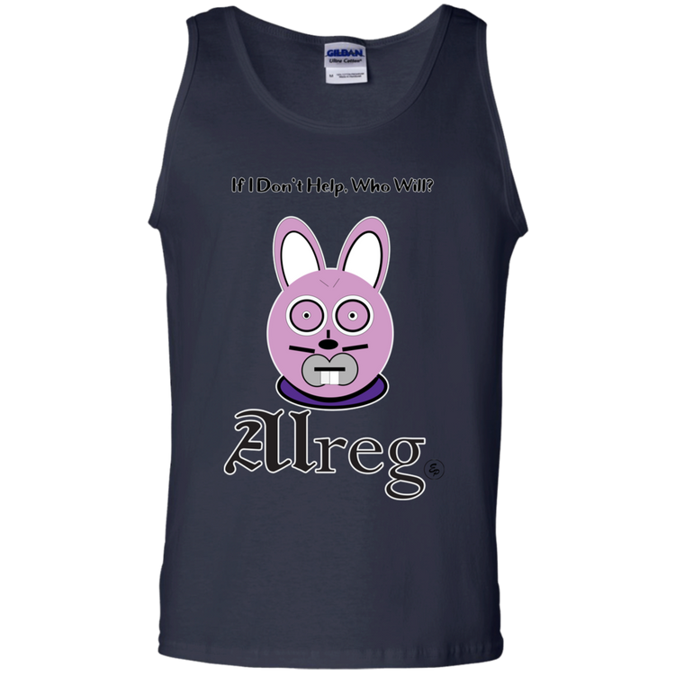 Alreg Adventures - Alreg Rabbit - If I dont help who will - Men's Tank Top