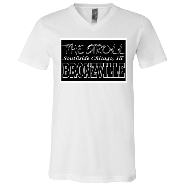 The Stroll - Bronzville - Unisex Neck T-Shirt