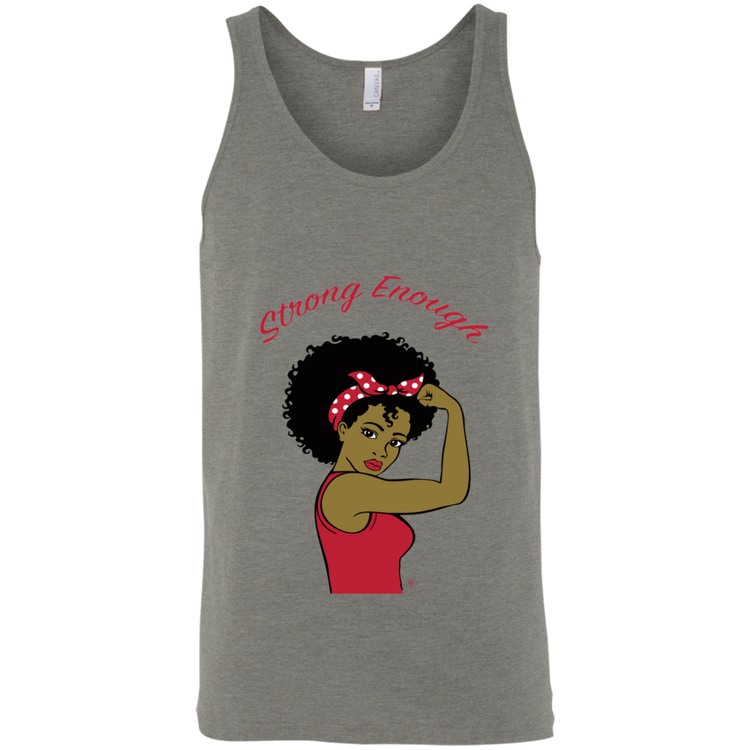 Strong Woman - Fashion Fitted Unisex Tank