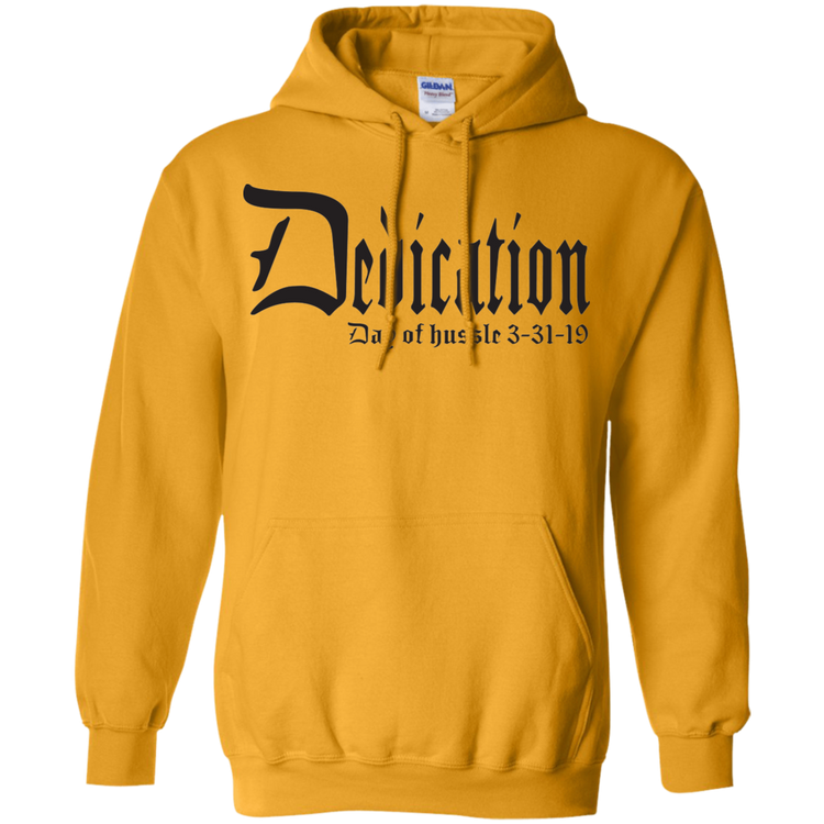 Dedication - Day of Hussle - Black - Men's / Women's Pullover Hoodie