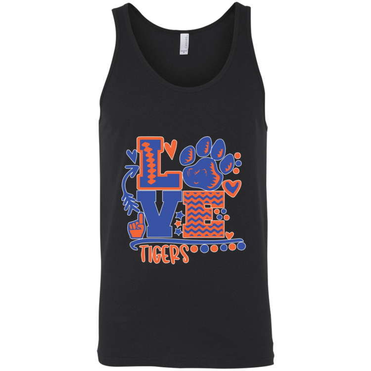 SSU - Love Tigers - Fashion Fitted Unisex Tank