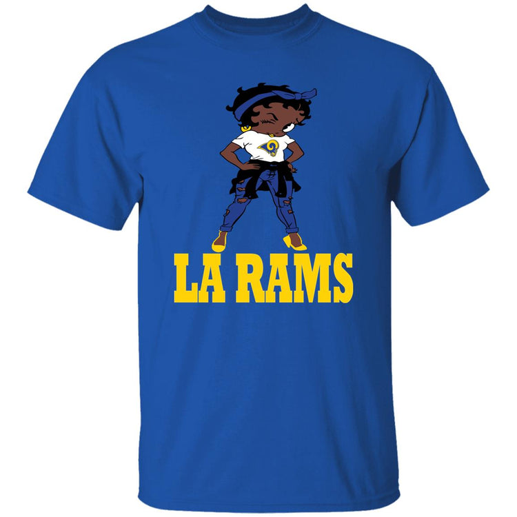 LA RAMS - Betty Boop Tee