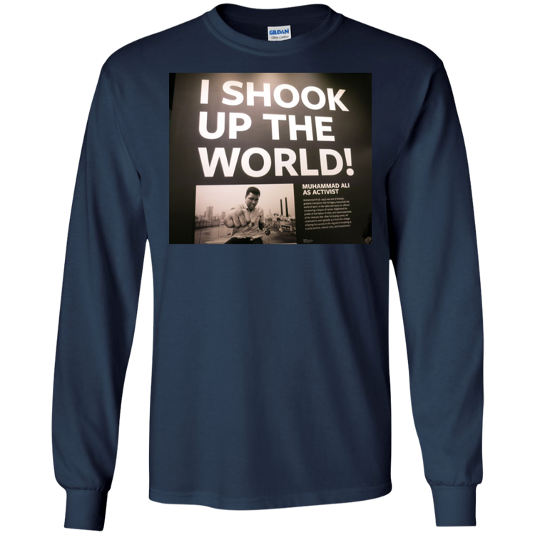 I Shook Up The World Men's LS Tee