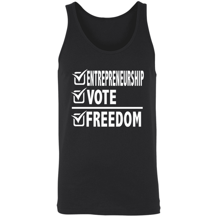 Entrepreneurship + Vote + Freedom