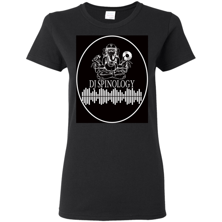 DJ SPINOLOGY - Gannesh Black - Women's 5.3 oz. Tee