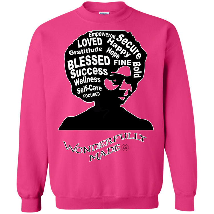 Wonderfully Made - Crewneck Pullover Sweatshirt