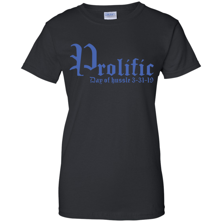 Prolific - Day of Hussle - Blue - Women's Tee