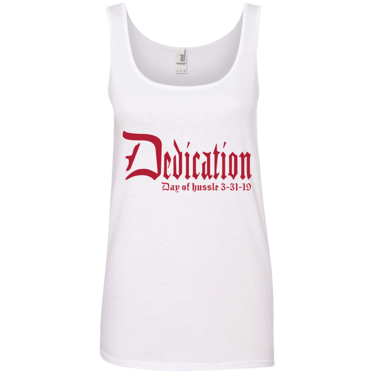 Dedication - Day of Hussle - Red - Women's Tank Top