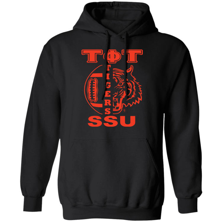 SSU - Tigers Football - Orange - Unisex Pullover Hoodie