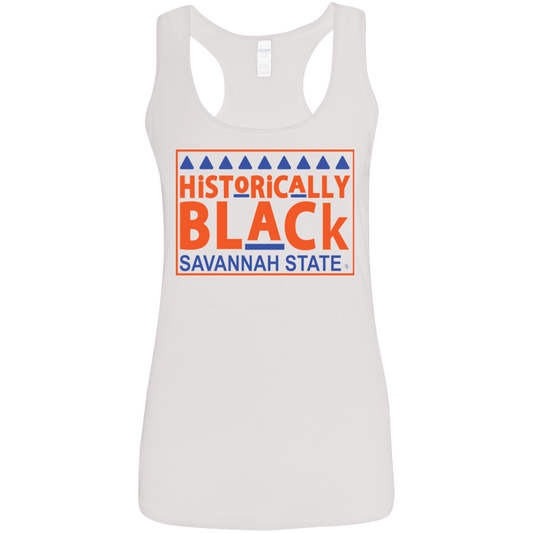 SSU - Historically Black - Women's Softstyle Racerback Tank