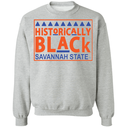 SSU - Historically Black - Crewneck Pullover Sweatshirt  8 oz.