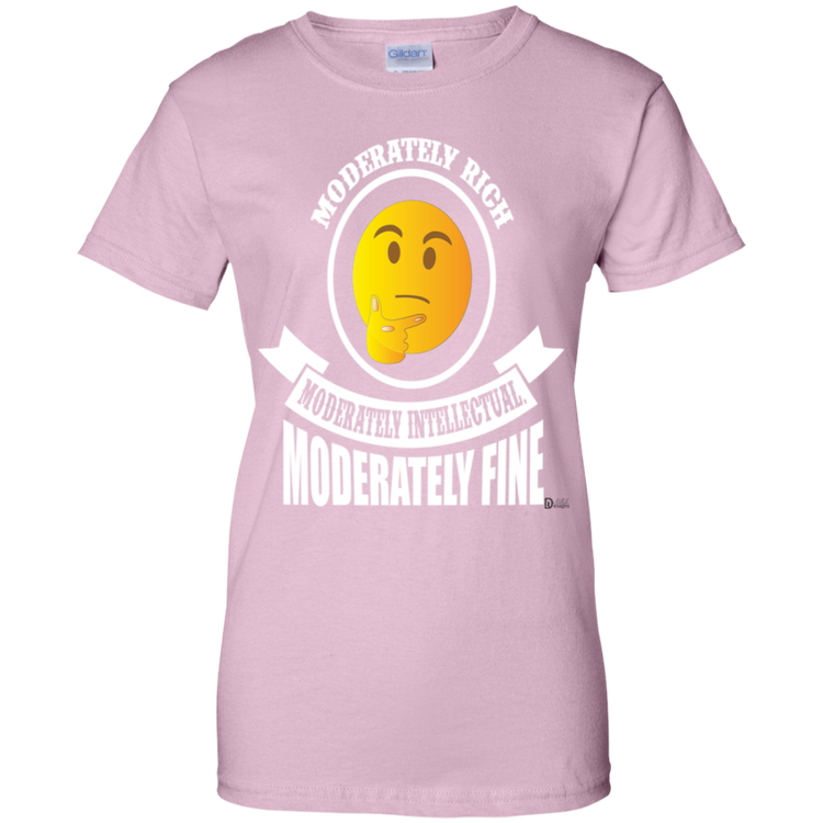 Moderately Rich - Intellectual - Fine - Women's Tee