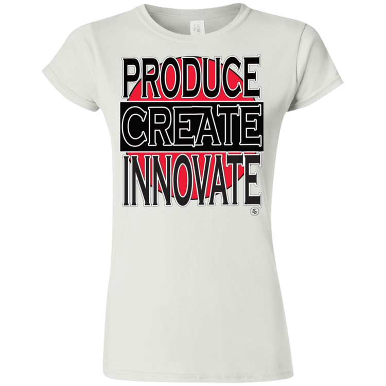 Produce - Create - Innovate - Women's Softstyle Tee