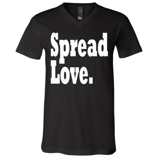 Spread Love White - Black Label  Unisex Neck T-Shirt