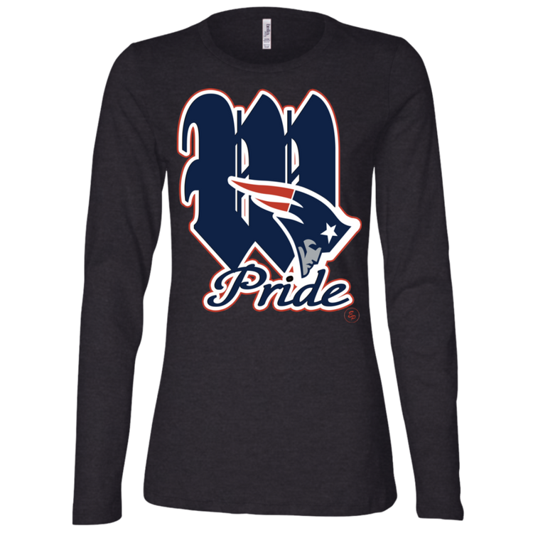 Westside Patriots Pride - Fitted Women's LS Missy Fit T-Shirt