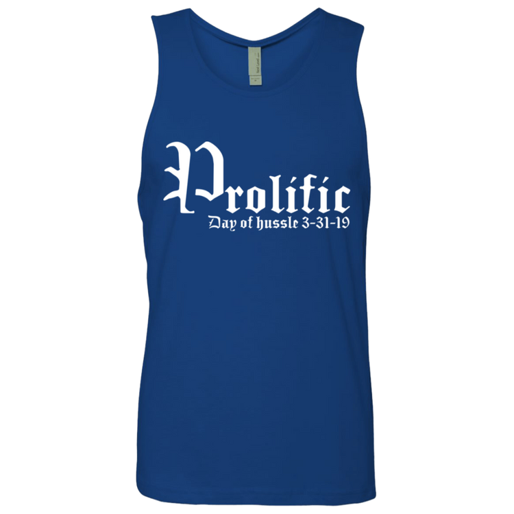 Prolific - Day of Hussle - White - Men's Tank Top