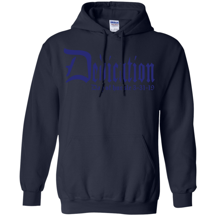 Dedication - Day of Hussle - Navy - Men's / Women's Pullover Hoodie