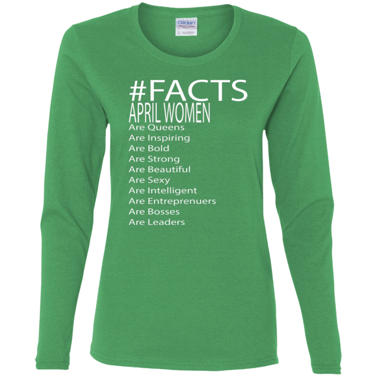 Facts - April Women - Women's LS Tee