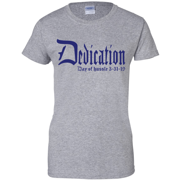 Dedication - Day of Hussle - Navy - Women's Tee