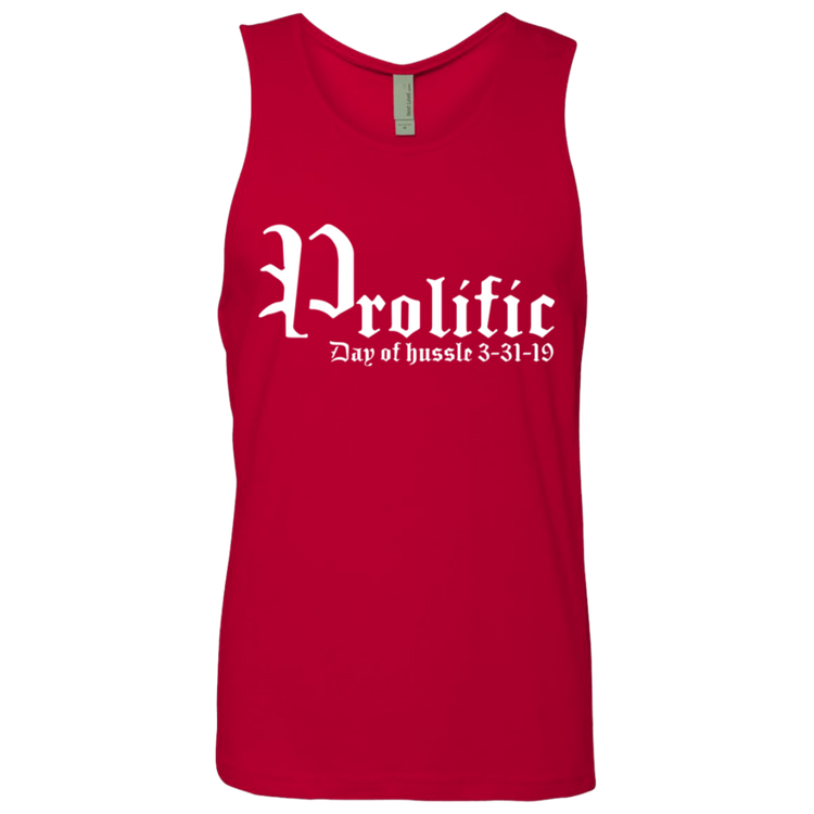 Prolific - Day of Hussle - White - Men's Tank Top