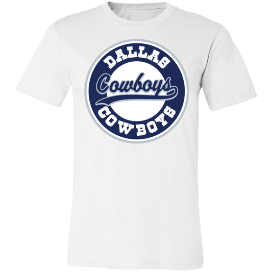 Dallas Cowboys Circle Tee - Fashion Fitted Short-Sleeve T-Shirt