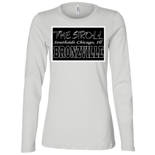 The Stroll - Bronzville - Women's LS Missy Fit T-Shirt