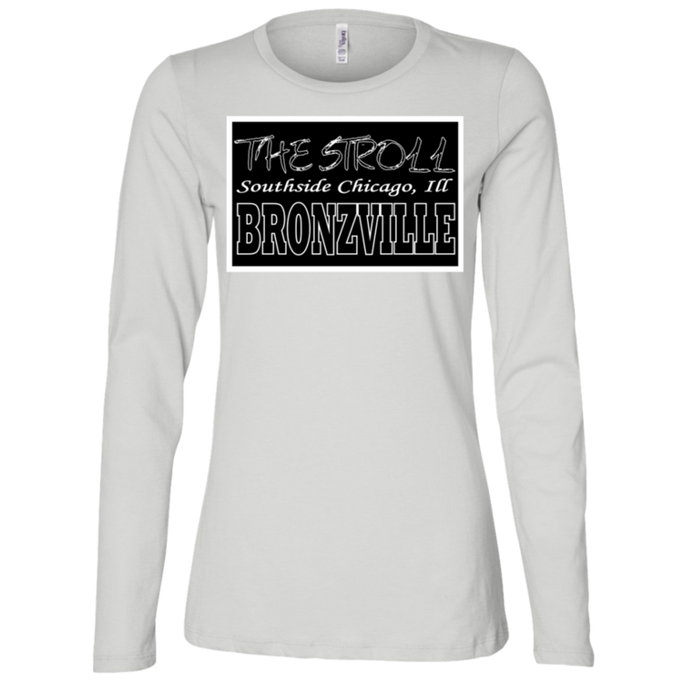 The Stroll - Bronzville - Women's LS Missy Fit T-Shirt