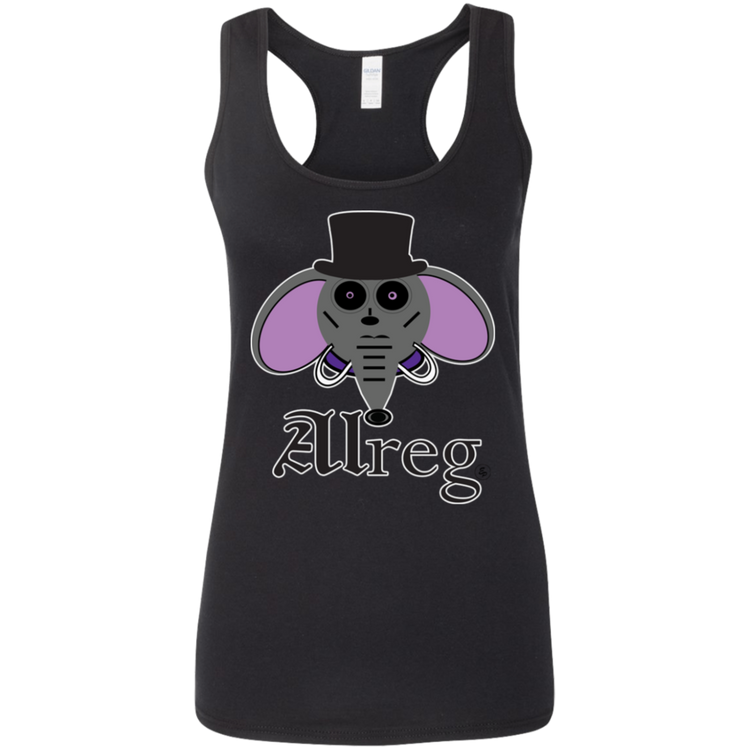 Alreg Elephant - Women's Softstyle Racerback Tank