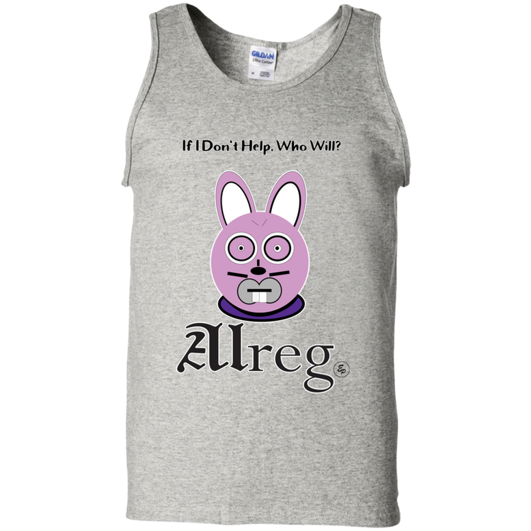 Alreg Adventures - Alreg Rabbit - If I dont help who will - Men's Tank Top