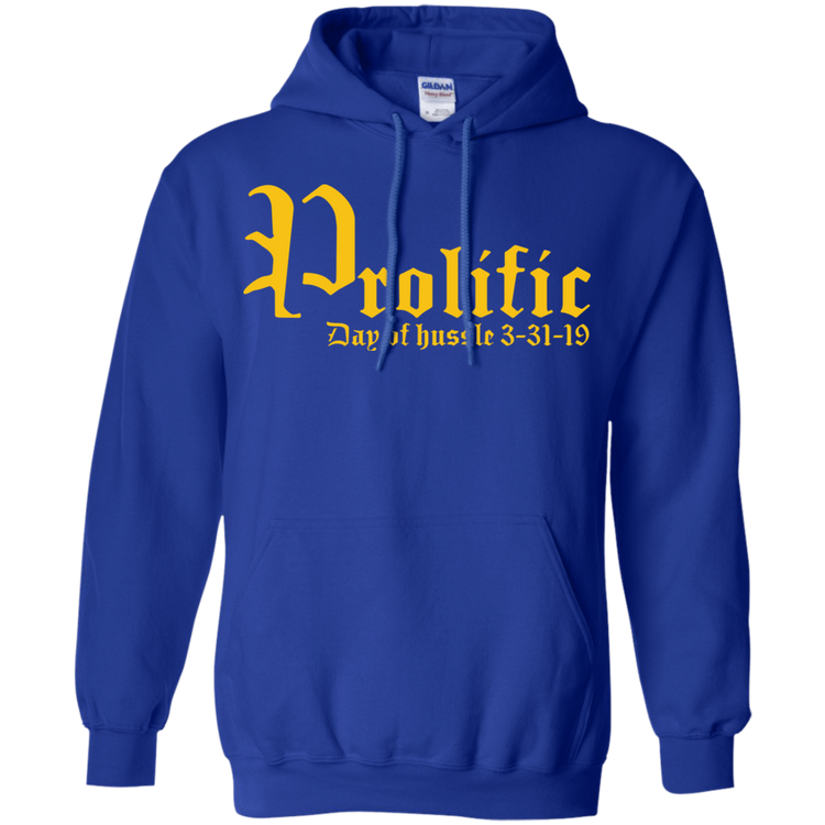 Prolific - Day of Hussle - Gold - Men's / Women's Pullover Hoodie