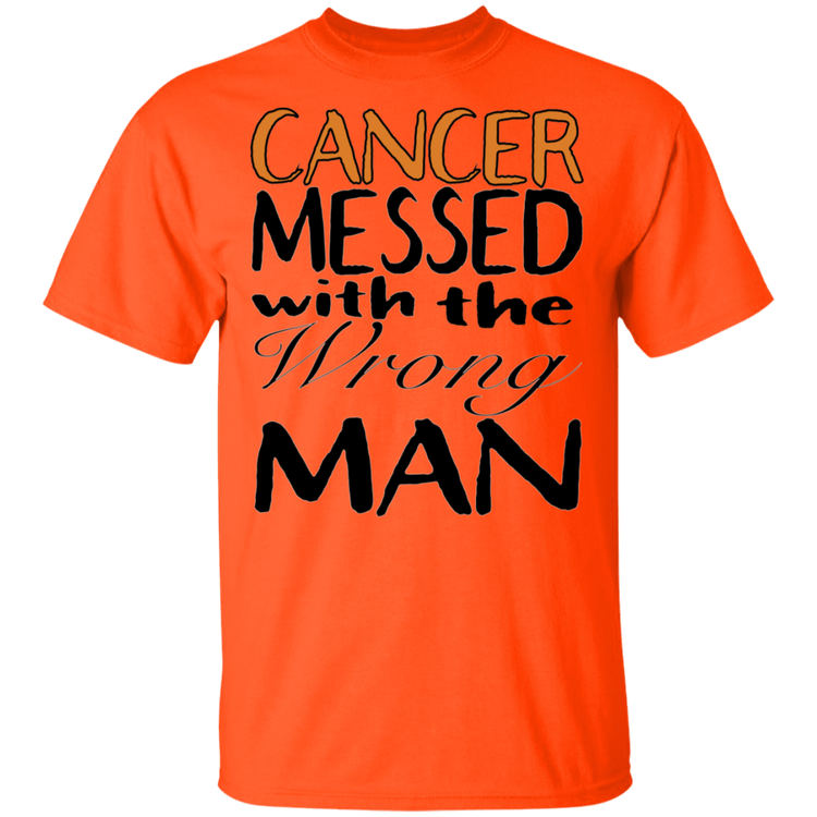 Leukemia Cancer Messed With The Wrong Man - Men's Tee