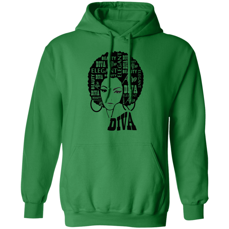 Afro Diva - Unisex Pullover Hoodie