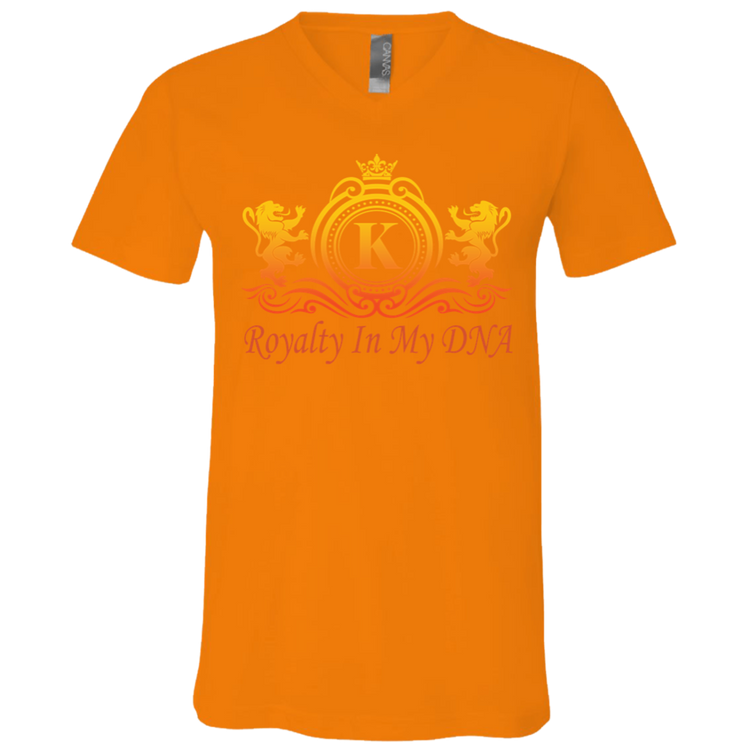 King - Royalty In My DNA - Unisex V Neck T-Shirt