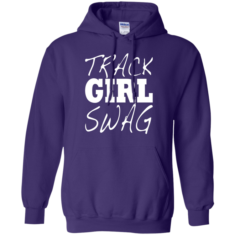 Track Girl Swag -  Pullover Hoodie