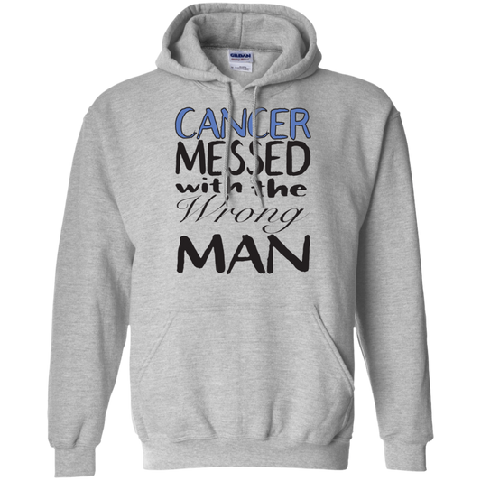 Prostate Cancer Wrong Man - Men's / Women's Hoodie