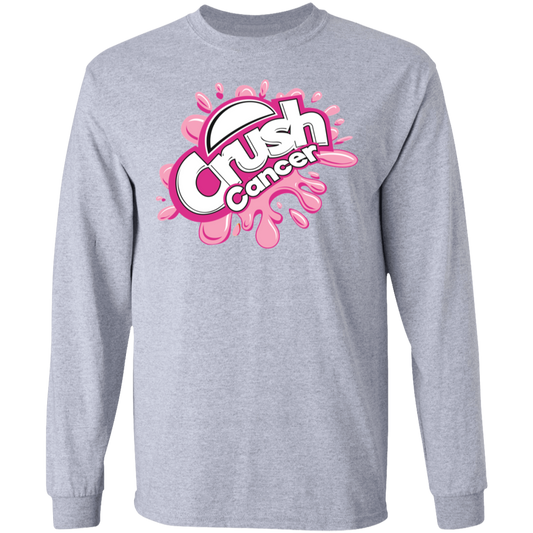 Crush-Breast Cancer - Men's LS Tee