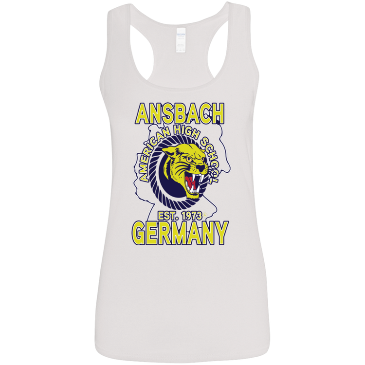 Ansbach Germany Est 1973 - Women's Softstyle Racerback Tank