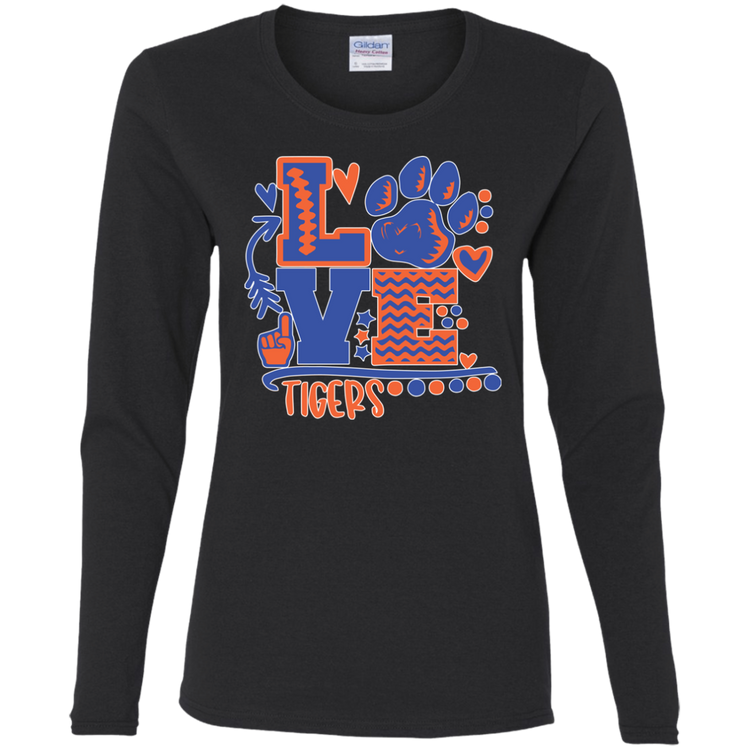 SSU - Love Tigers - Women's LS Tee