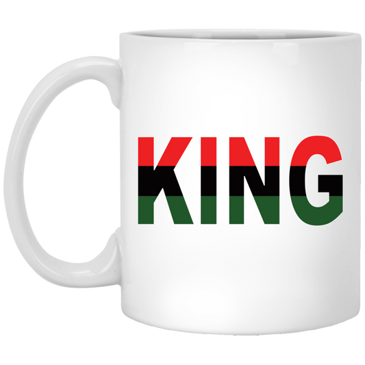 King - 11 oz. White Mug