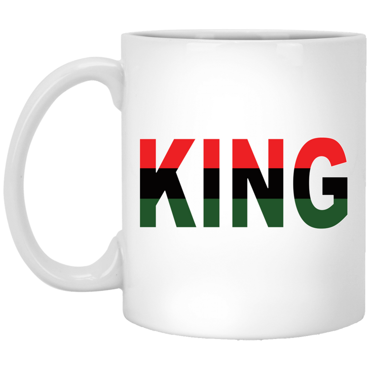 King - 11 oz. White Mug