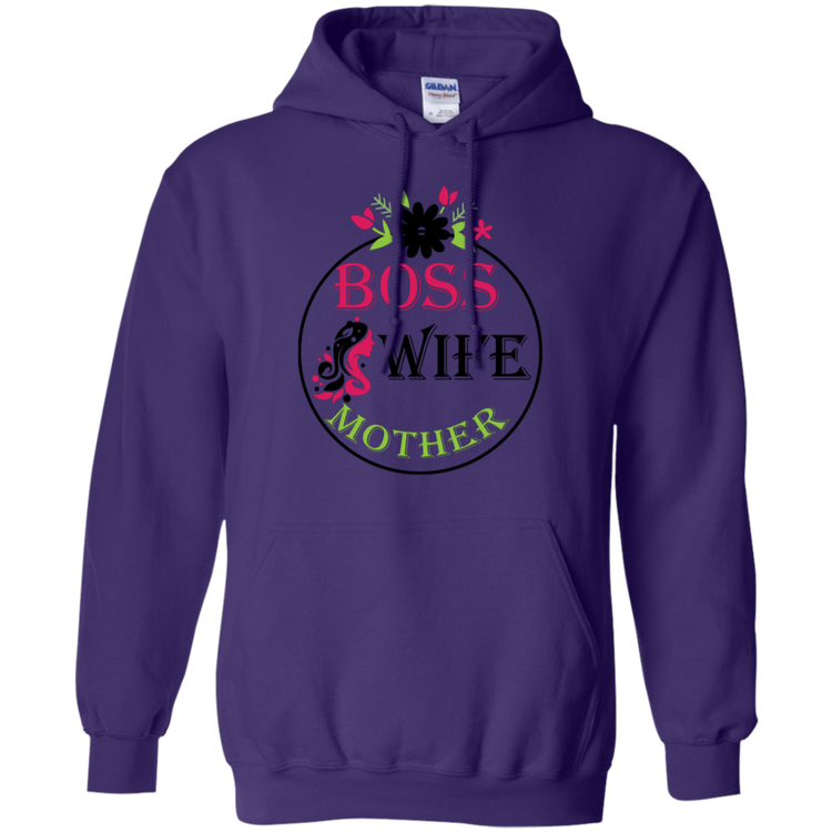 Boss-Wife-Mother - v1 - Women's Hoodie