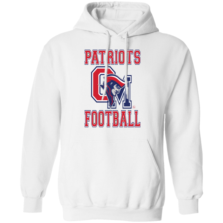 OM Patriots Football - Pullover Hoodie