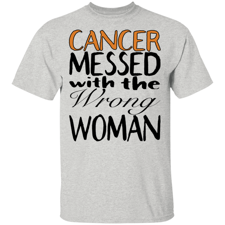 Leukemia Cancer Messed With The Wrong Woman - Men's Tee