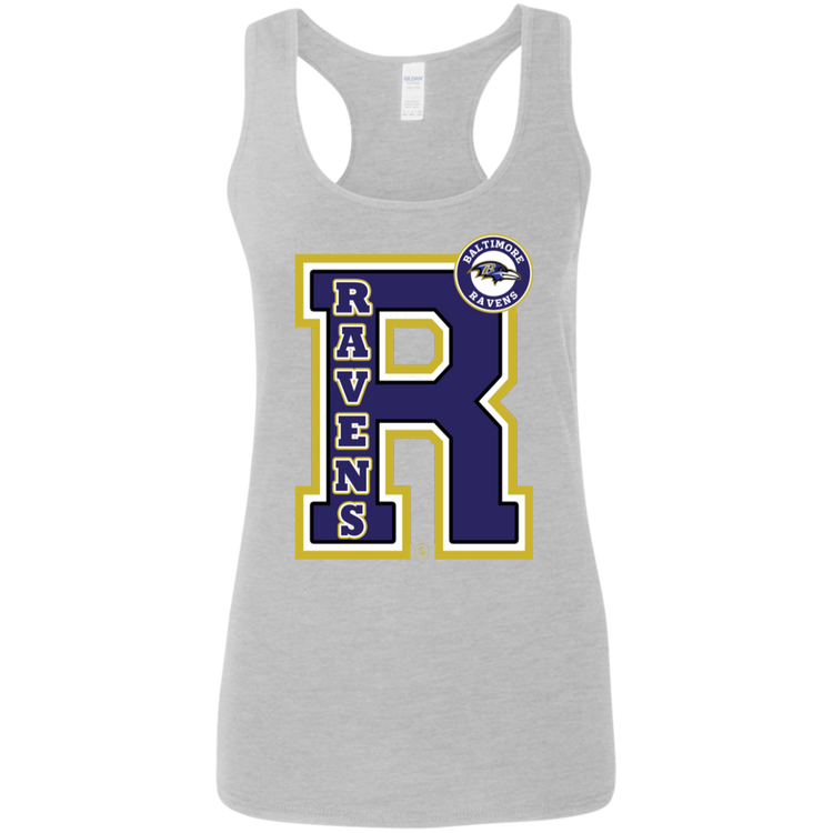 Big R - Ravens Fan - Women's Softstyle Racerback Tank