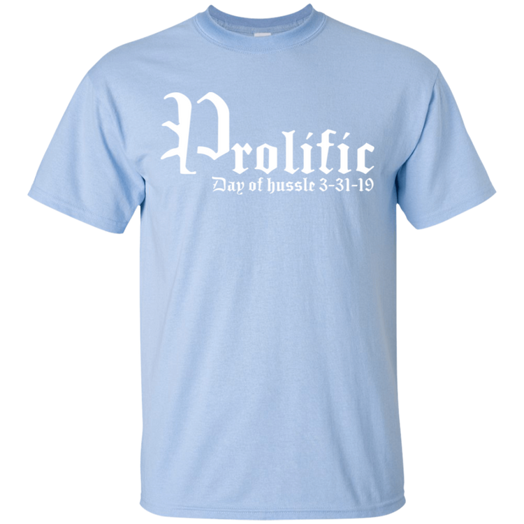 Prolific - Day of Hussle - White - Men's Tee