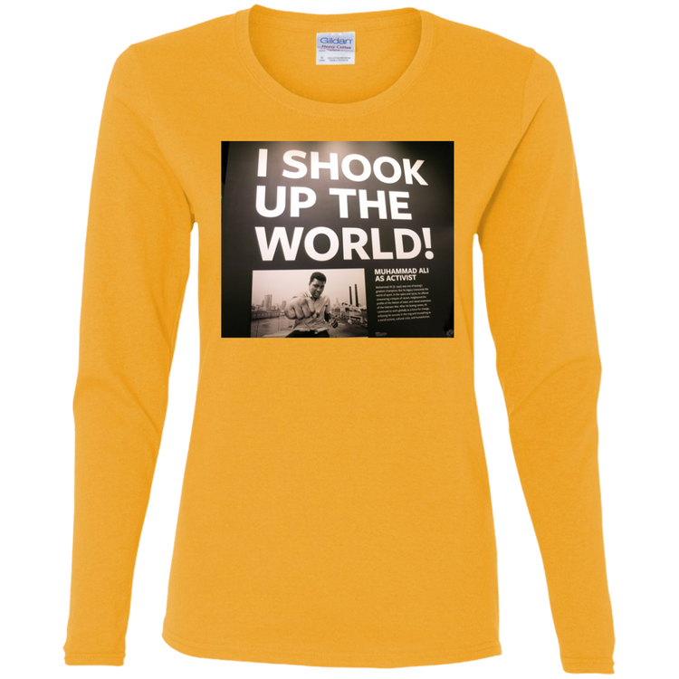 I Shook Up The World Women's LS Tee