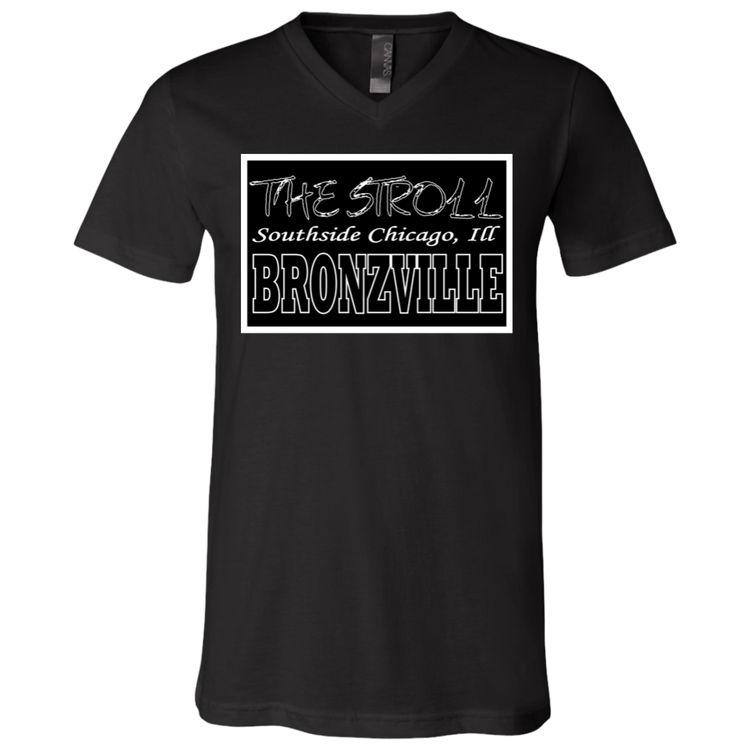 The Stroll - Bronzville - Unisex Neck T-Shirt