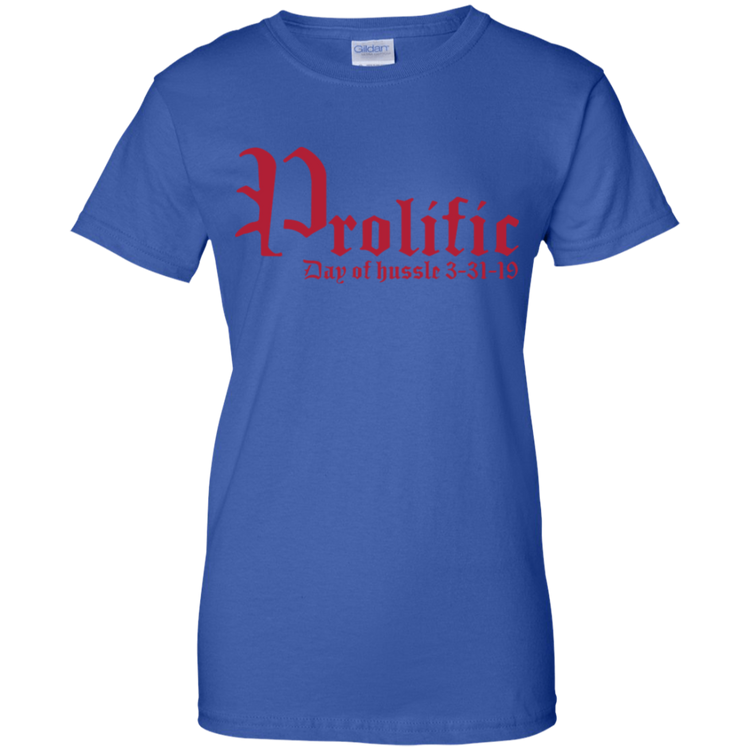 Prolific - Day of Hussle - Red - Women's Tee